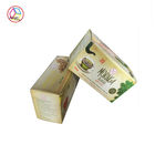 Recycled Craft Paper Gift Box / Safe Cardboard Food Packaging Boxes