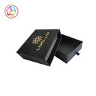 Kraft Paper Jewelry Gift Boxes Glod Foil Stamping ISO Certification